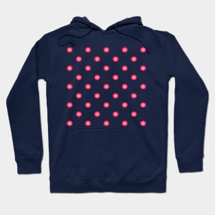 Cute pink circle pattern Hoodie